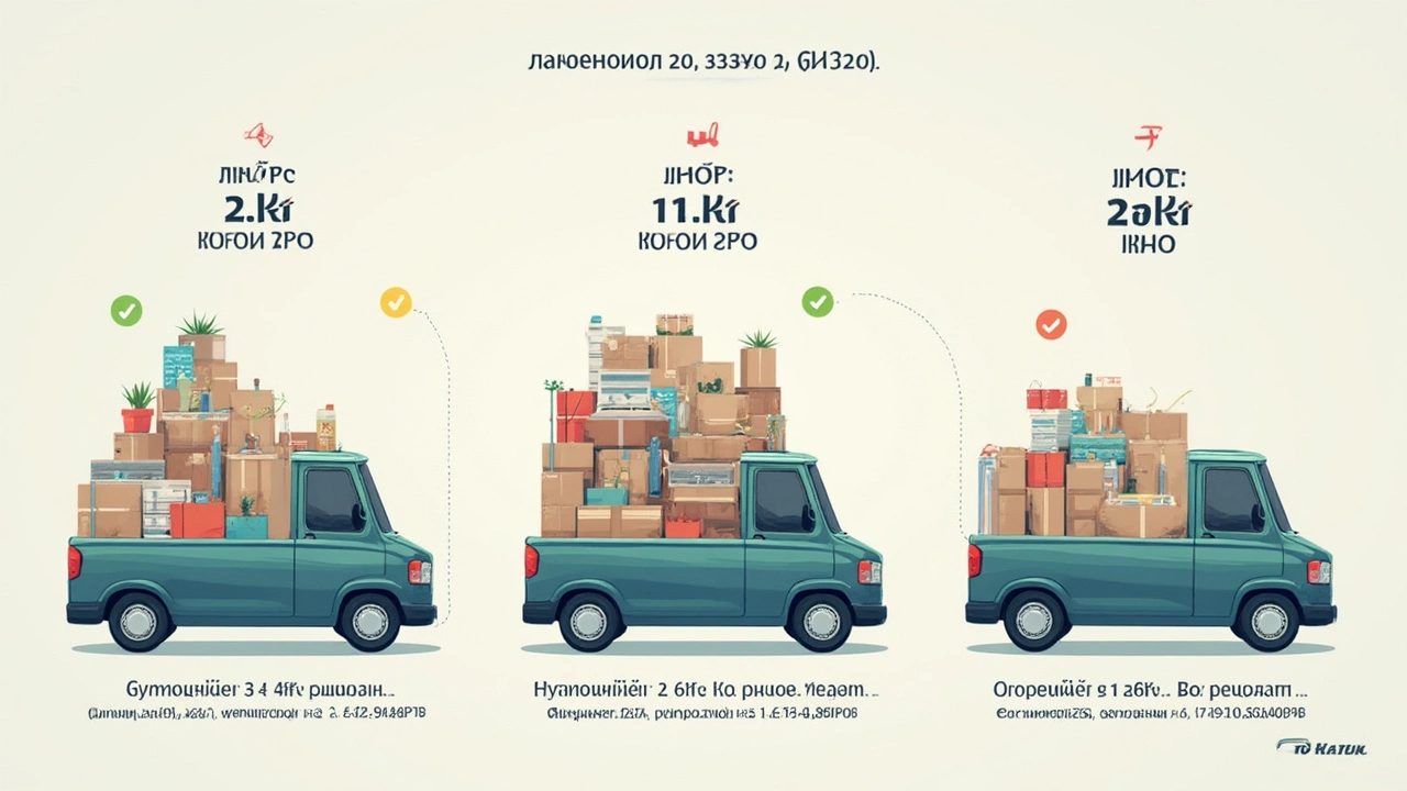 Как рассчитать вес груза для Газели