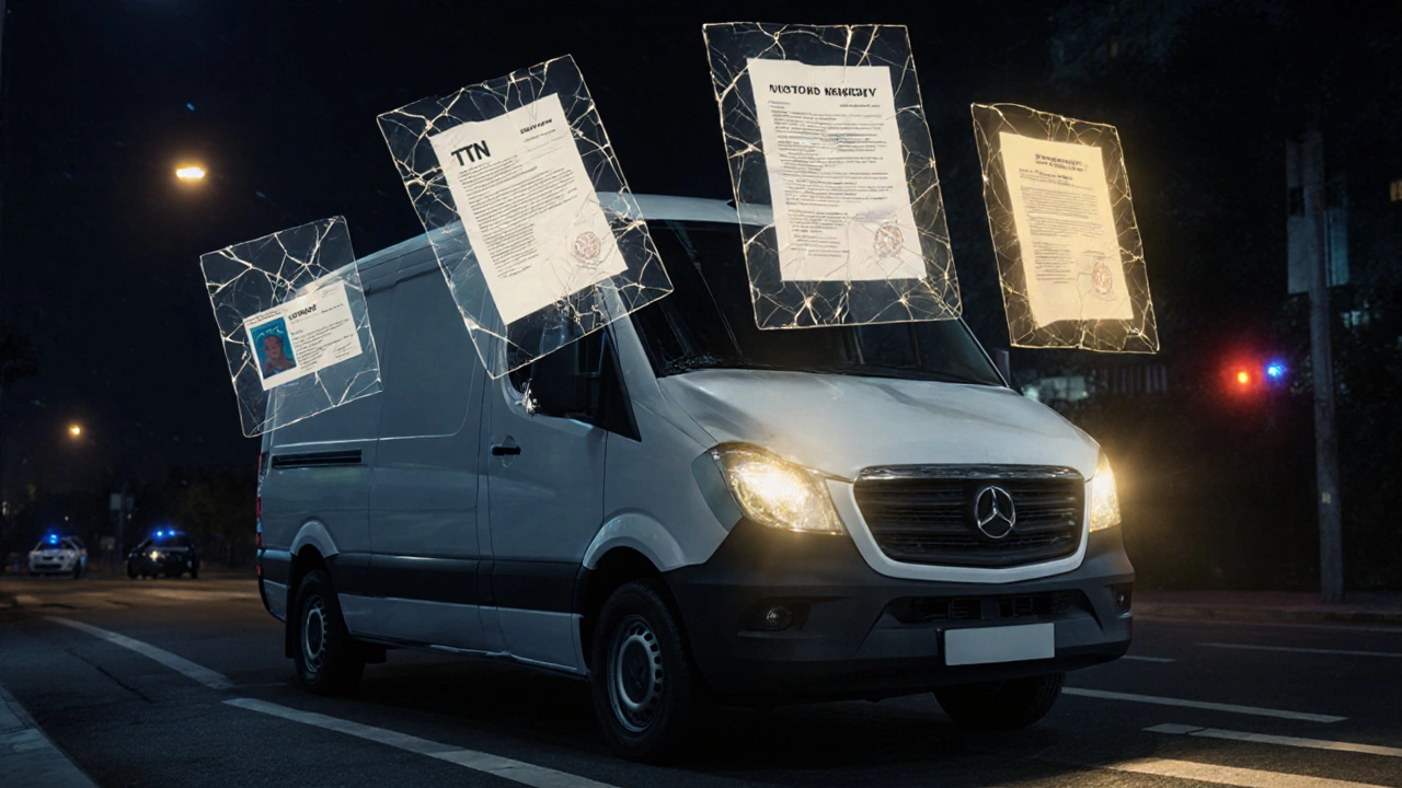 Газель с плавающими документами, как защитным щитом, против штрафов и проверок.