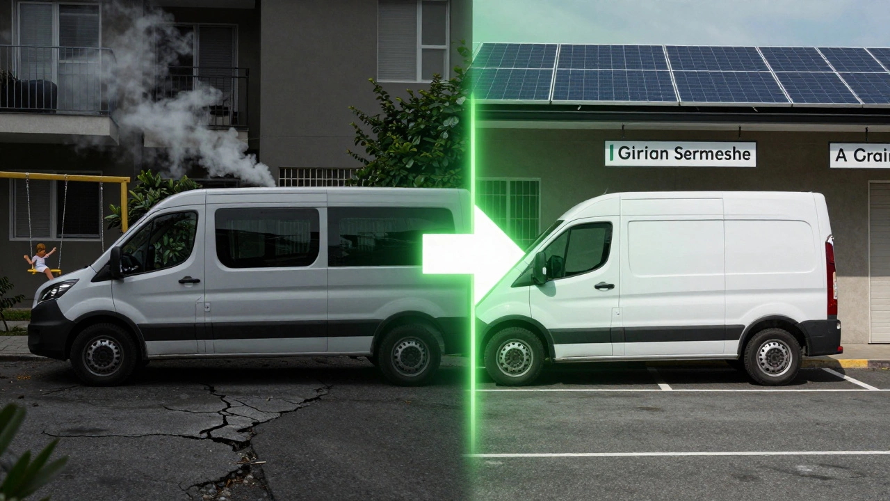 Два сценария: грузовик во дворе и на законной парковке — выбор между нарушением и соблюдением правил.